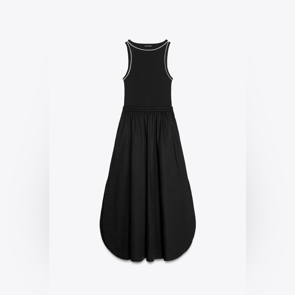 Zara black dress